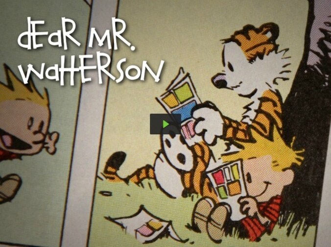 'Dear Mr. Watterson' loopt vanaf 15 november in de Amerikaanse bioscoopzalen.