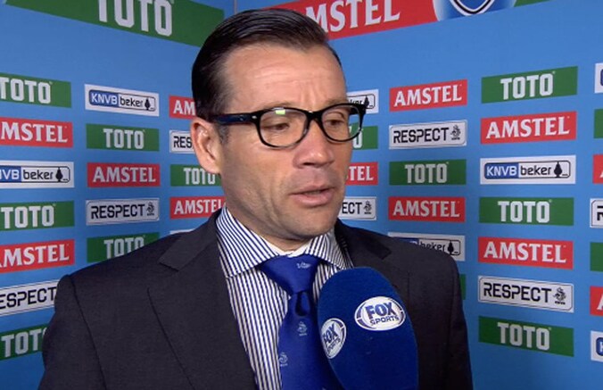 Scheidsrechter Pieter Vink.