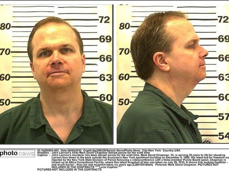 Mark Chapman in 2010.