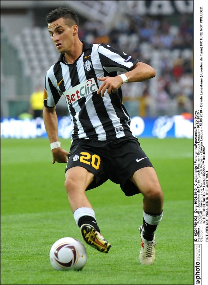 Davide Lanzafame (hier nog in actie bij Juventus)