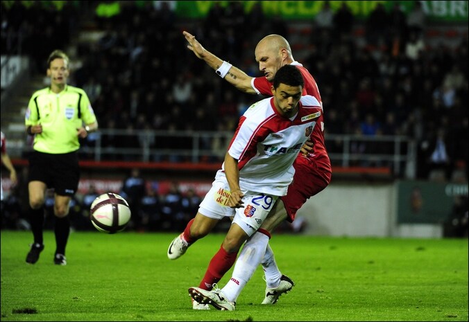 Ruiz hier in duel met Jelle Van Damme