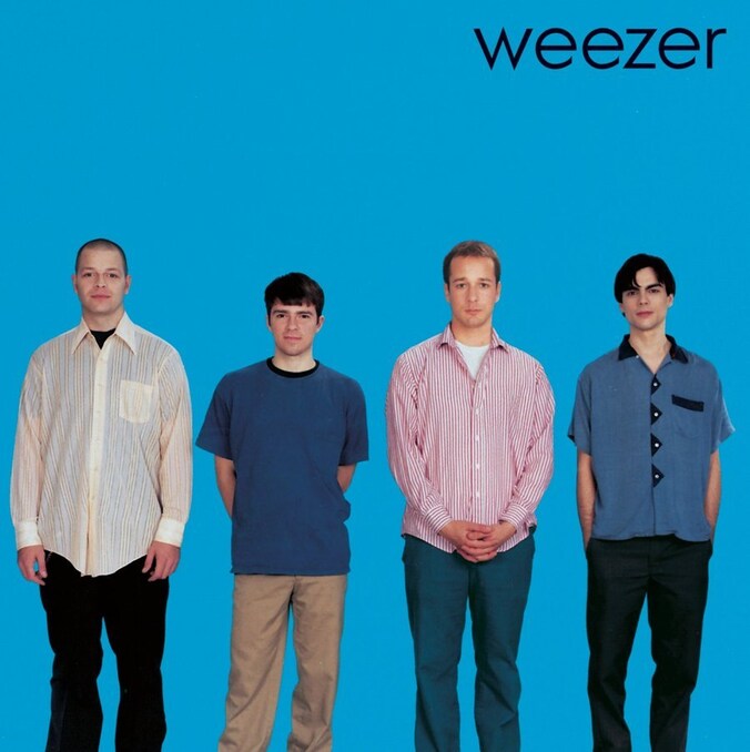 'De blauwe' van Weezer: inmiddels al 3,3 miljoen keer verkocht.