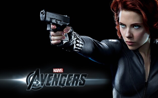 ScarJo in 'The Avengers'