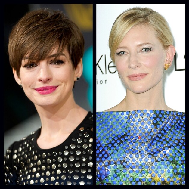 Anne Hathaway en Cate Blanchett