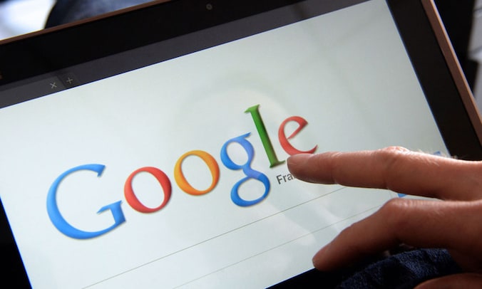 De zoekmachine van Google