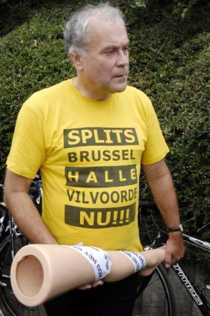 Erik Van Rompuy bij de start van de Gordel vorig jaar.