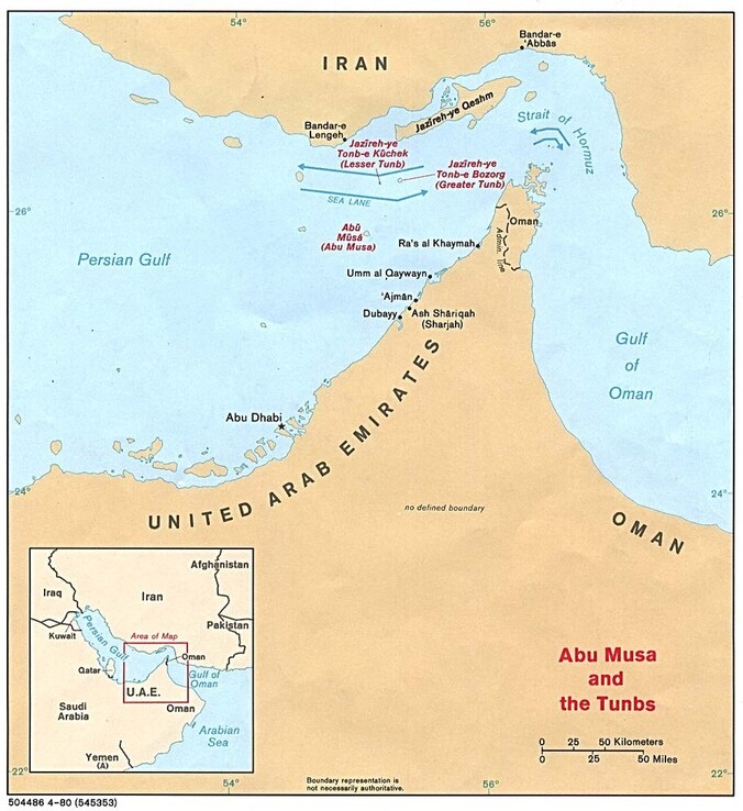 Met de opzettelijke catastrofe zou Iran de scheepvaart in de Straat van Hormuz blokkeren.