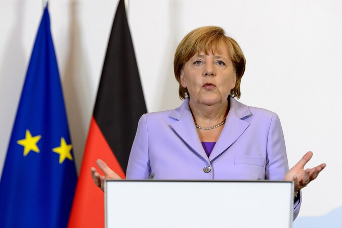 Angela Merkel.