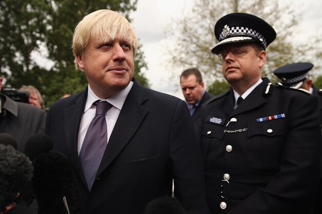 Johnson noemt de tussenkomst van de politie voorbeeldig.