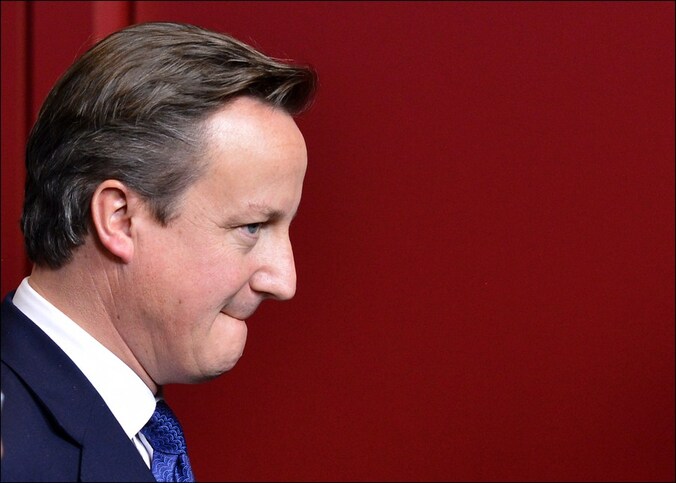 Cameron is niet onder de indruk van het voorstel van Raadsvoorzitter Van Rompuy.