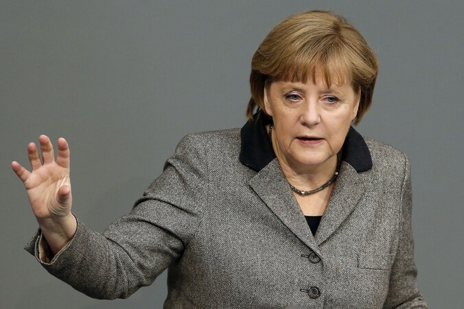 Angela Merkel.