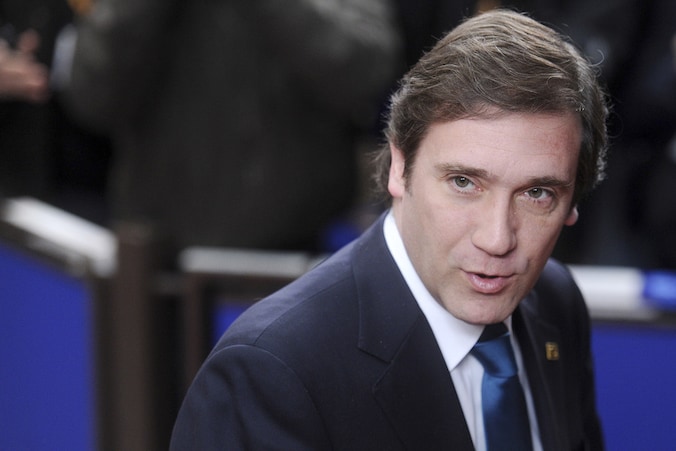 Slecht nieuws voor premier Pedro Passos Coelho.