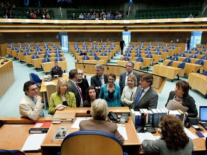 Het Nederlandse parlement kwam er niet uit.