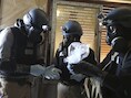 Experts zijn bezig de chemische wapens uit Syrië op te ruimen.