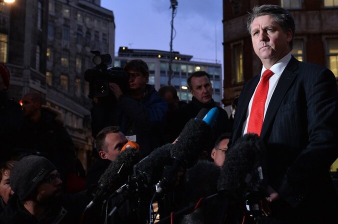 Inspecteur Kevin Hyland van de afdeling mensensmokkel van de politie in Londen: "We staan aan het begin van een gecompliceerd en gevoelig onderzoek."
