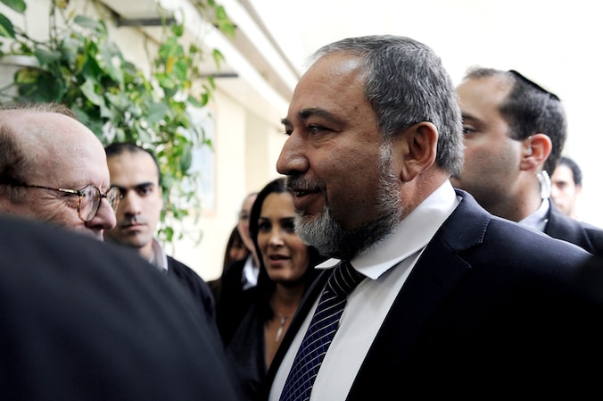 Avigdor Lieberman.