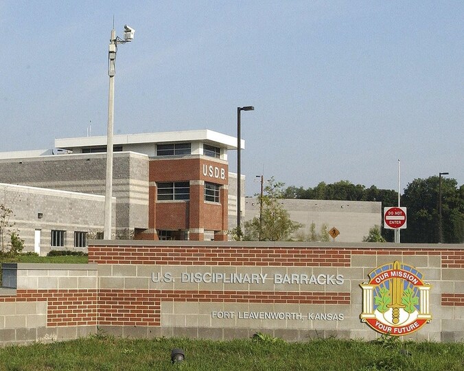 Fort Leavenworth, in Kansas, waar de verdachte sinds vorige vrijdag is ondergebracht.