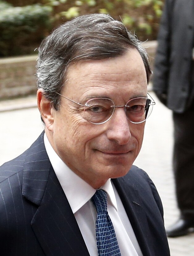 ECB-voorzitter Mario Draghi.
