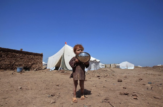 Pakistaans vluchtelingenkamp Jalozai.