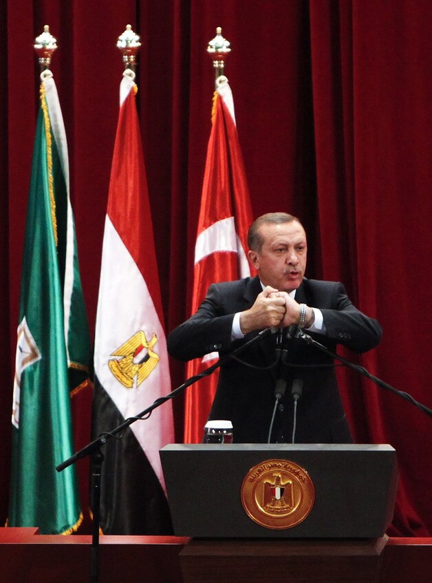 De Turkse premier Erdogan.