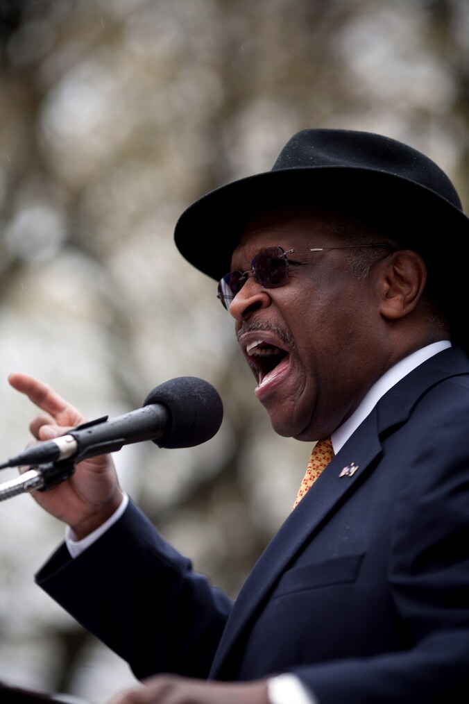 Herman Cain.