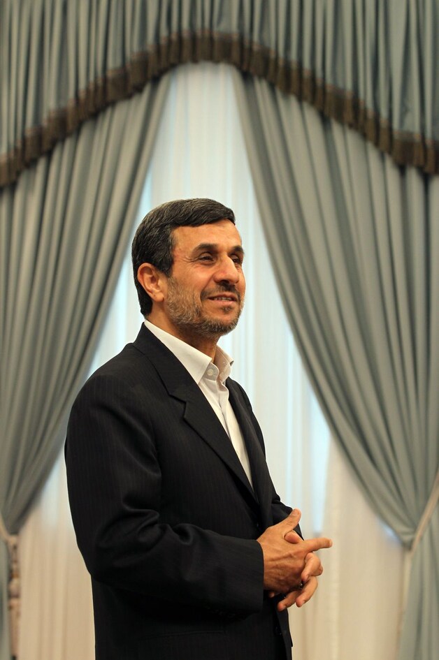 De Iraanse president Mahmoud Ahmadinejad.