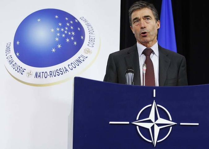 Secretaris-generaal Anders Fogh Rasmussen.