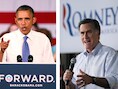 Obama (L) versus Romney (R). Wie heeft een groene toekomst in gedachten?