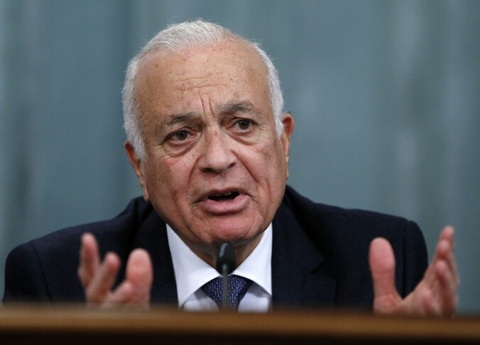 Secretaris-generaal van de Arabische Liga Nabil Elaraby