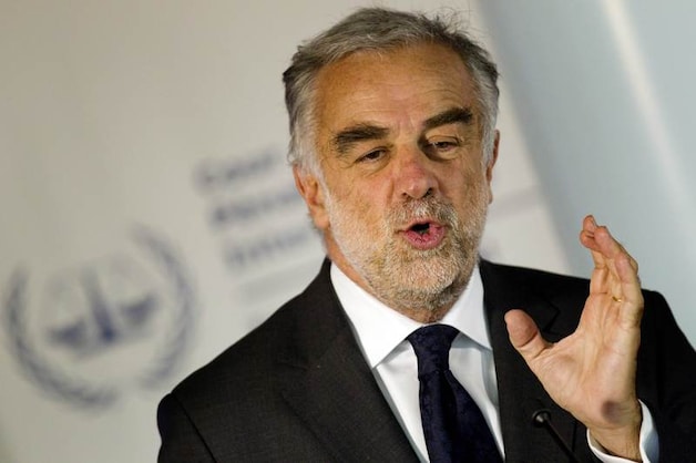 Luis Moreno-Ocampo, procureur bij het Internationaal Strafhof in Den Haag.