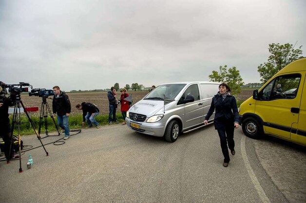 Veel pers stroomde toe.