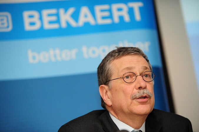 CEO van Bekaert Bert De Graeve.