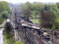 Sinds de treinramp, die plaatsvond in de nacht van 3 op 4 mei, reden geen treinen meer tussen Wetteren en Schellebelle.