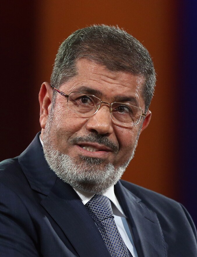 Oud-president van Egypte, Mohamed Mursi.