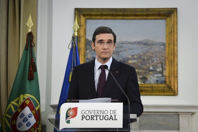 De Portugese premier Pedro Passos Coelho.