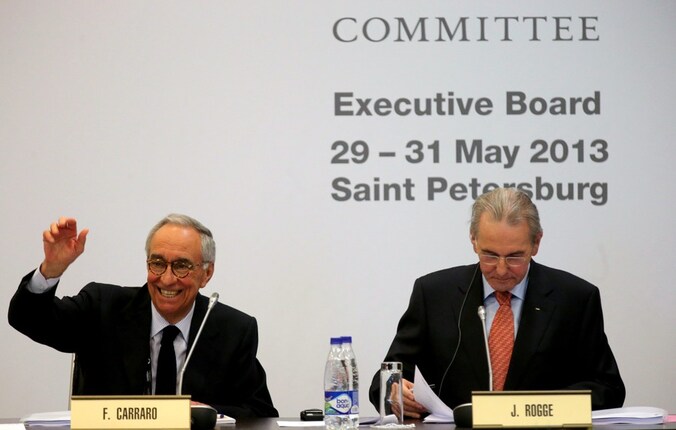 Het IOC in Sint-Petersburg