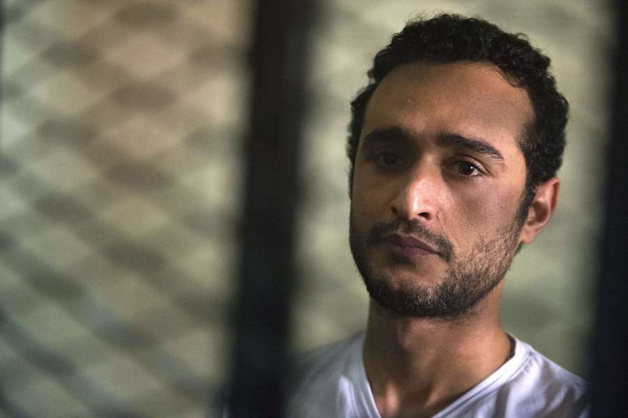 De Egyptische activist Ahmed Douma.