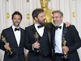 'Argo'-producenten Grant Heslov, Ben Affleck en George Clooney.