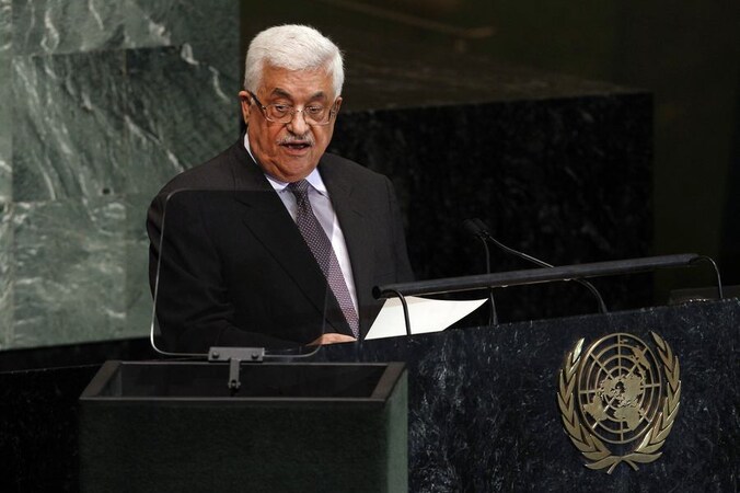 Palestijns president Mahmoud Abbas.