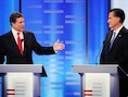 Rick Perry en Mitt Romney.