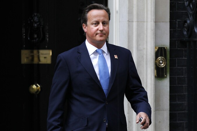 De Britse premier David Cameron.