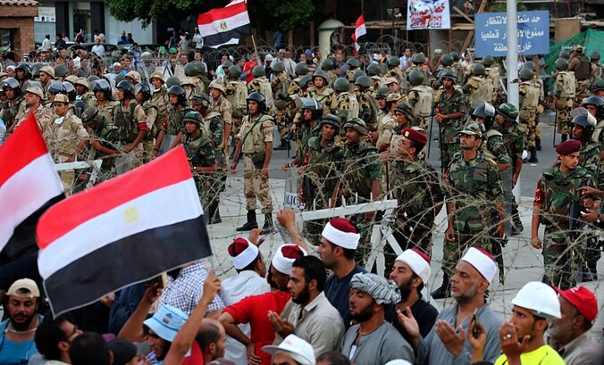 In Egypte is het al wekenlang onrustig.