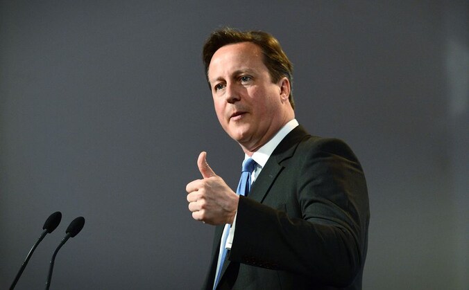 De Britse premier David Cameron.