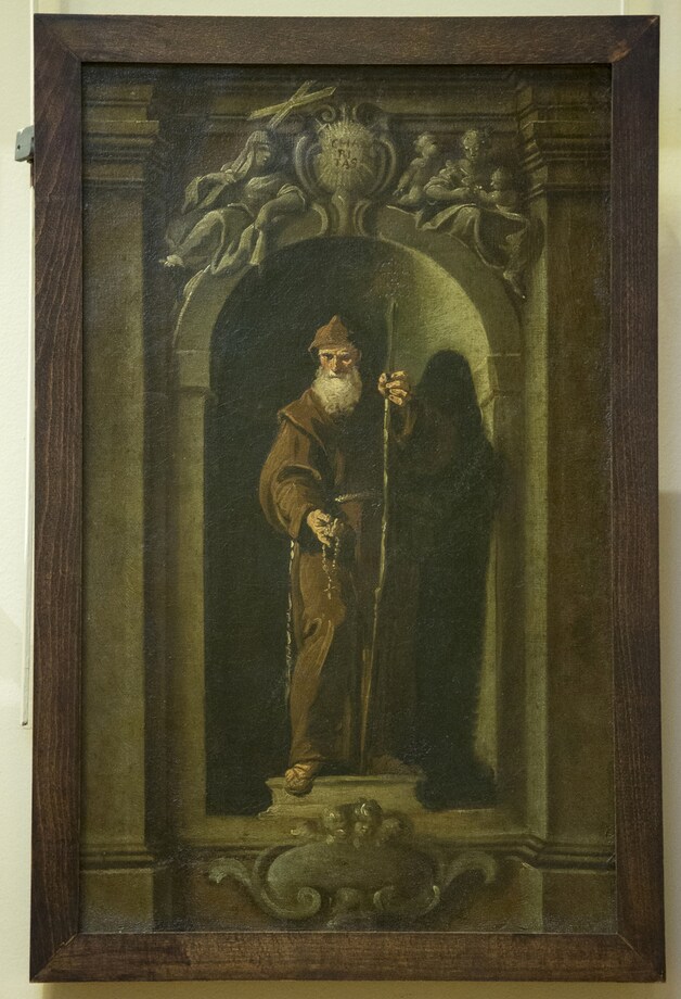 'Saint Francois de Paule' van Francessco Fontebasso (1707 - 1769)