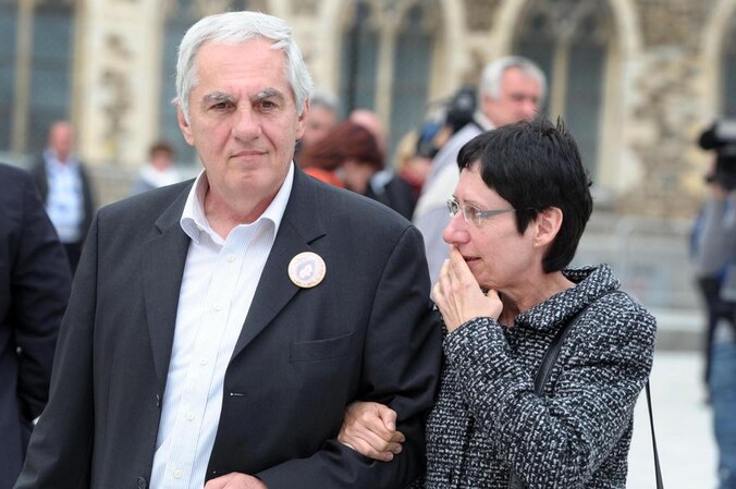 De ouders van Annick Van Uytsel: Eddy en Martine.