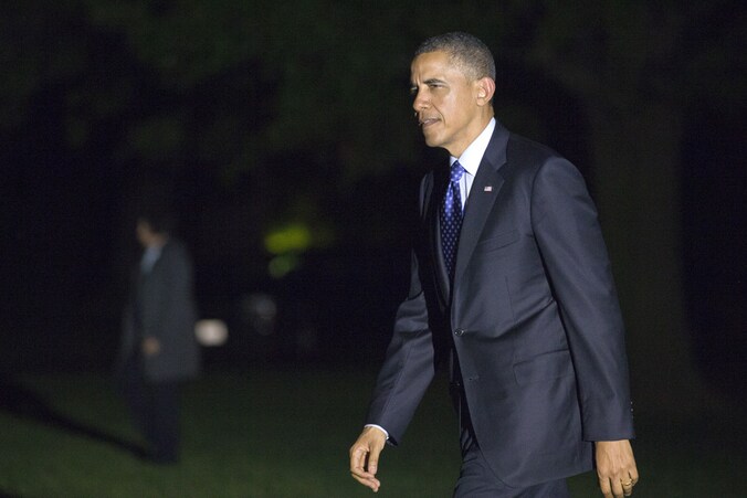 De Amerikaanse president Barack Obama.