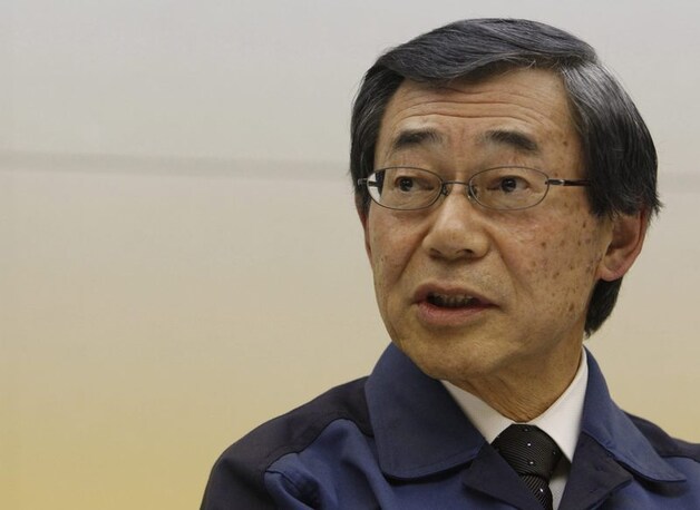 Masataka Shimizu, het hoofd van TEPCO