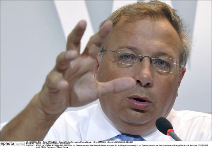 Waals minister van Begroting André Antoine.