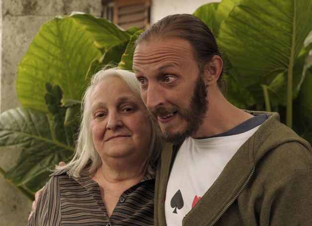 Maria Elena Bergoglio met haar zoon