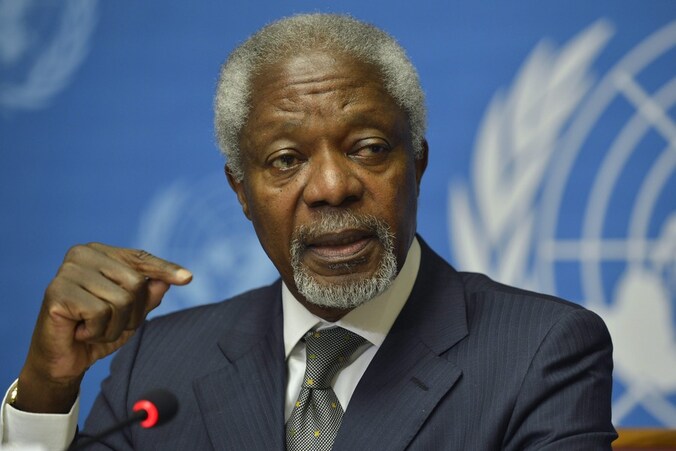 Kofi Annan.